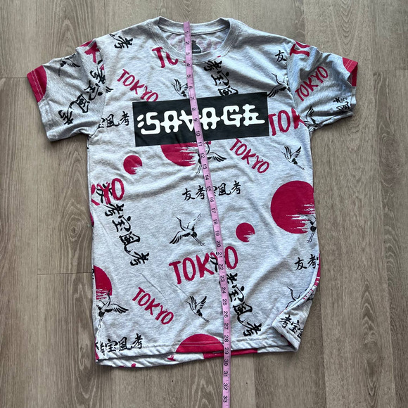 Launder Gray Medium "Savage" T-shirt Men - Picture 4 of 7